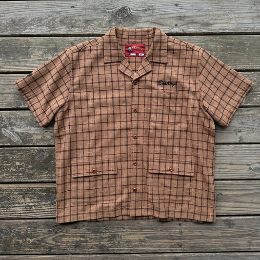 Bootlegs Electric Button-Up Flannel