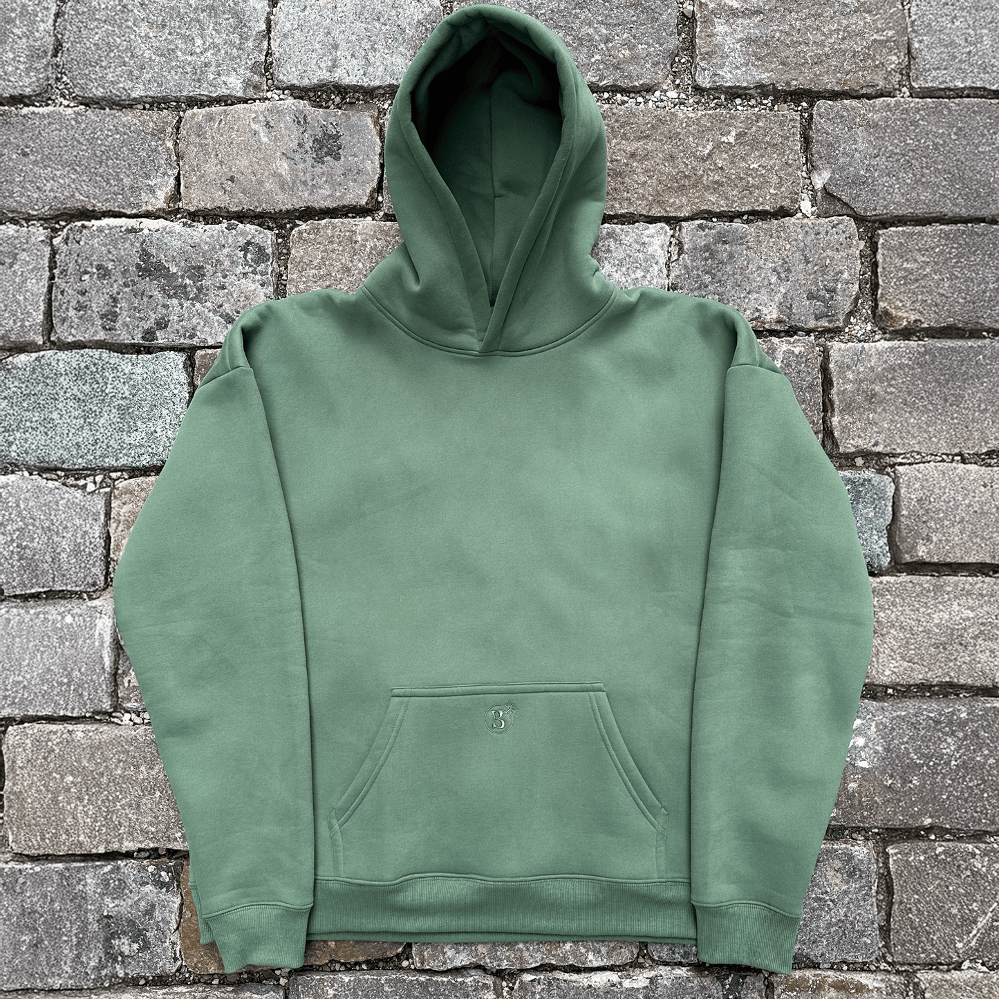 "Green Goblin" Big B Embroidered Hoodie